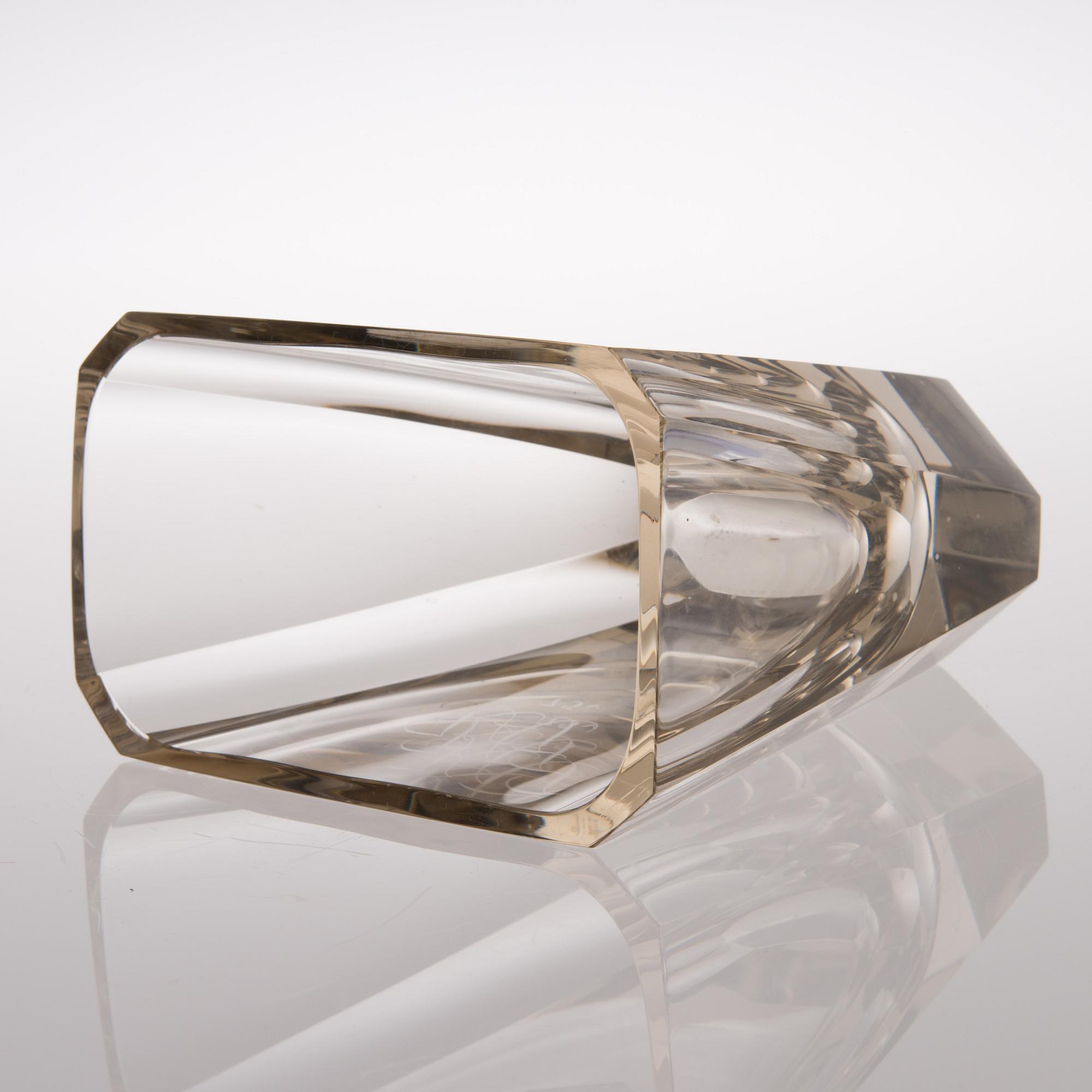 GÖRAN HONGELL, VAS, signerad G. Hongell Iittala.