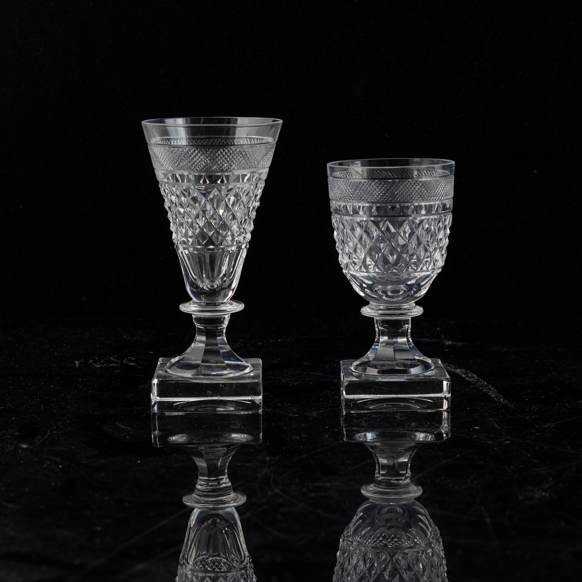 Servisglas, "Kent", 147 delar, Kosta Boda.