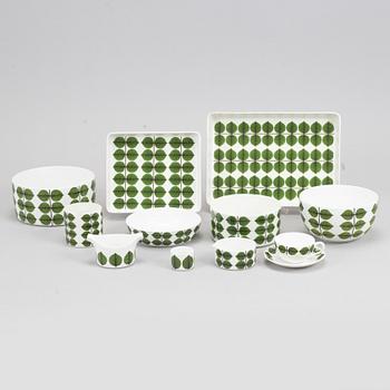 Stig Lindberg, mat- och teservis, porslin, 46 delar, "Berså"
Gustavsberg.