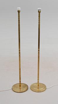 GOLVLAMPOR, 1 par, Danmark, 1900-talets andra hälft.