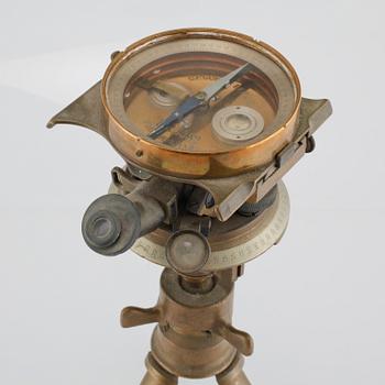 A theodolite by C P Goerz in Berlin, first half of the 20th century.