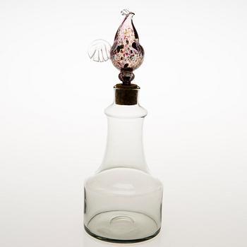 KAJ FRANCK, A decanter signed K. Franck, Nuutajärvi Notsjö -63.