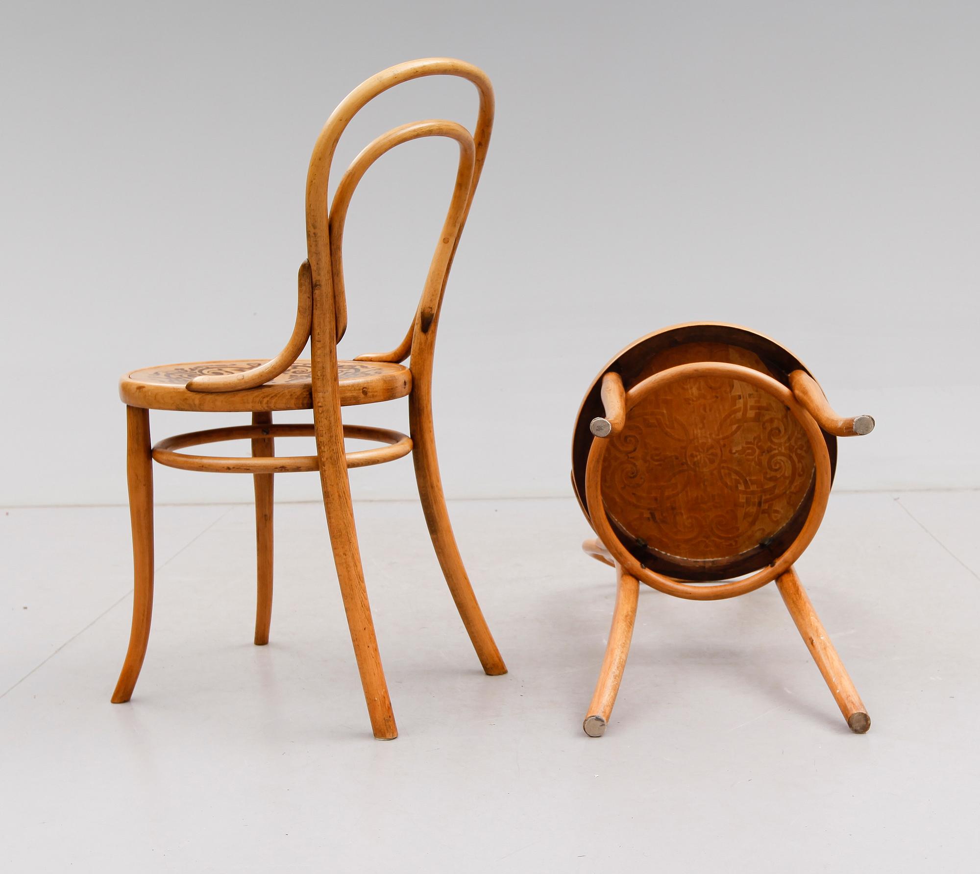 STOLAR, 2 st, Thonet, 1900-talets början.