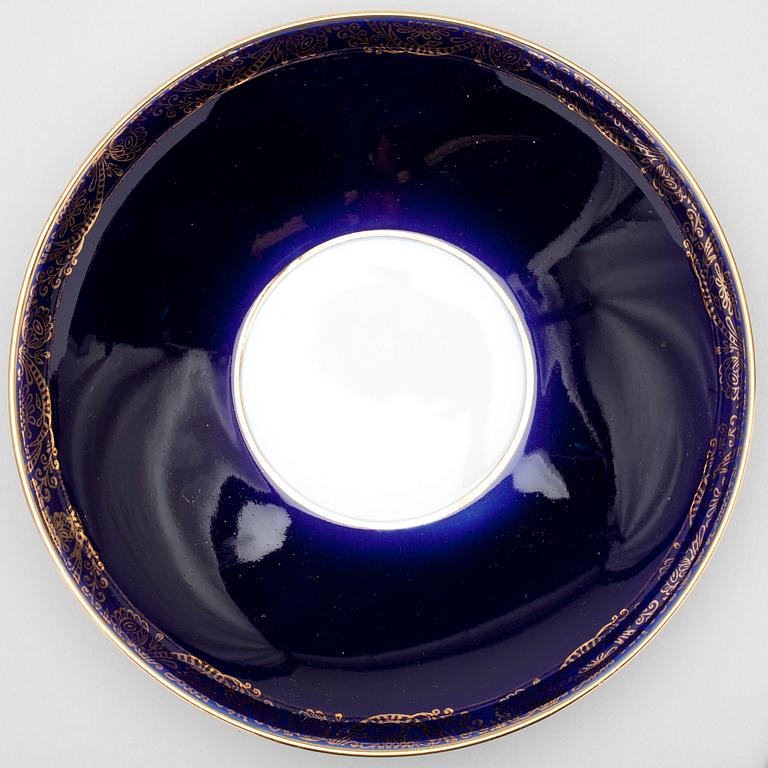 KAFFE- / TESERVIS, porslin, Sovjetunion, 1900-talets slut.