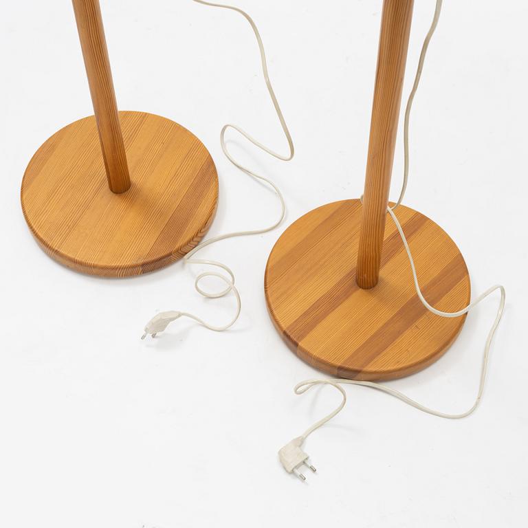 Yngve Ekström, golvlampor, ett par, "Lystella", Swedese.