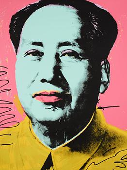 Andy Warhol, "Mao".