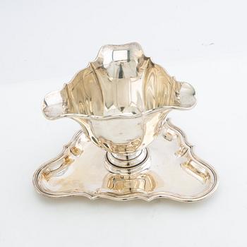 Sauce bowl, silver probably CC Christensen Randers Denmark 1925.