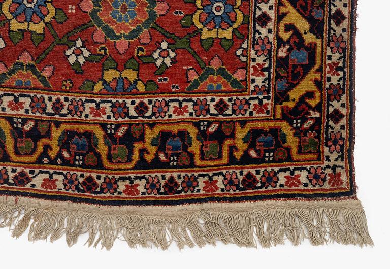 An antique Kurdish runner, Northwest Persia (Iran), c. 560 x 102 cm.