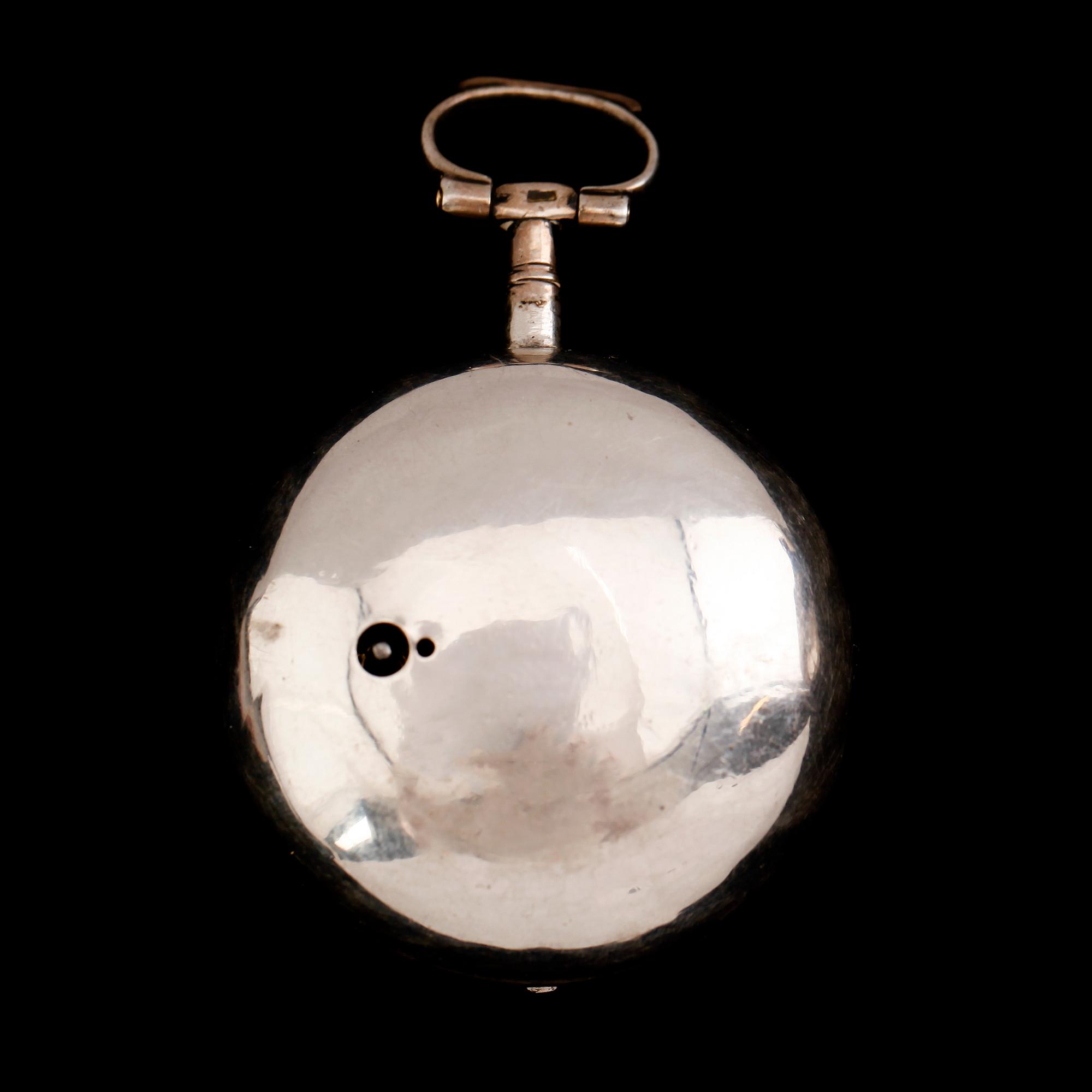SPINDELUR, silver, William Thompson, London, nr 305, 1700-tal.
