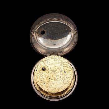 FICKUR. Buckingham, London, tidigt 1700-tal.