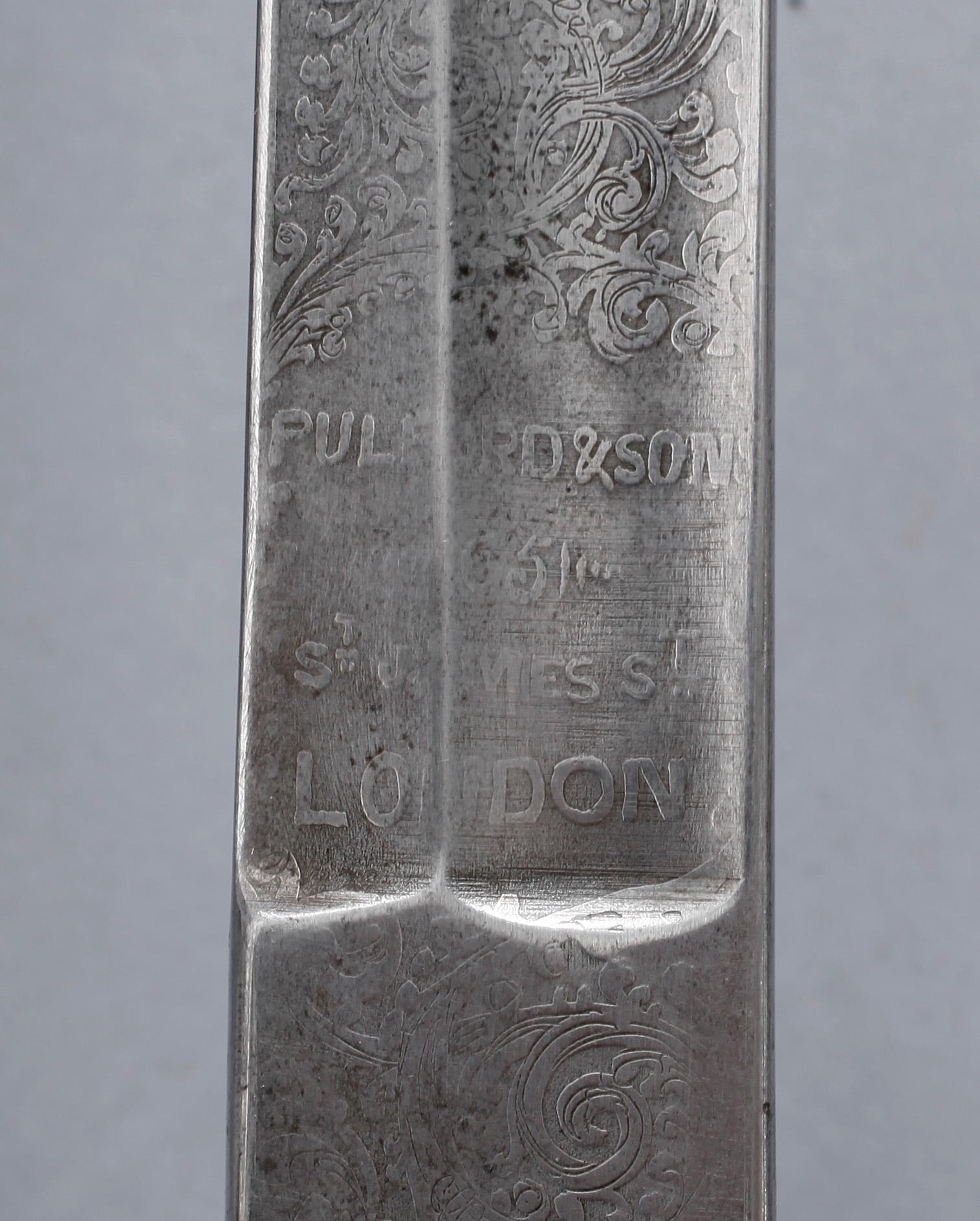 SABEL, England, Pulford & son, 1800-talets andra hälft.