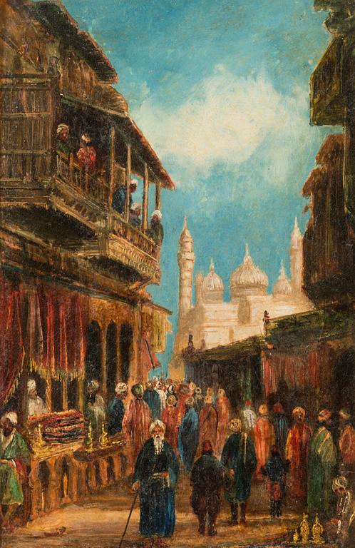 WILLIAM JAMES MULLER, oil on panel, signed and dated -43.