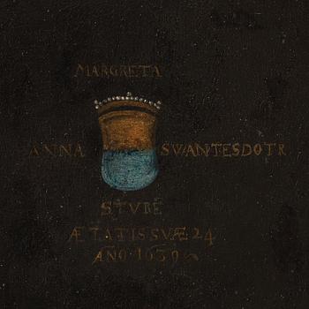 Jacob Heinrich Elbfas Tillskriven, "Anna Margareta Sture" (1615-1646) gift Oxenstierna af Södermöre.