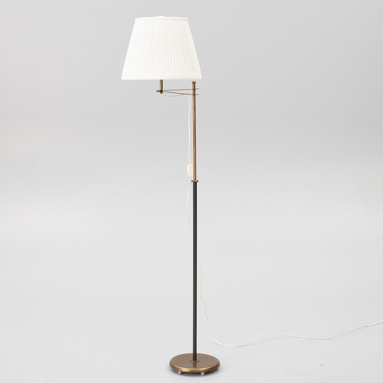 Harald Notini, a floor lamp model 15597, Arvid Böhlmarks Lampfabrik, Stockholm, 1950s.
