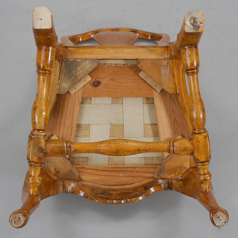 STOL, rokoko, 1700-tal.