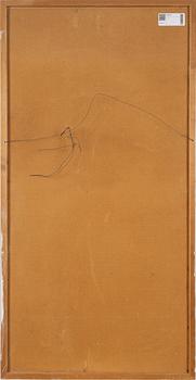 Hans-Erik Eriksson, olja på pannå, signerad.