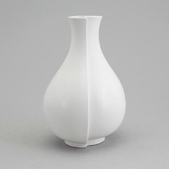 A  vas by WILHELM KÅGE,"Surrea" Carrara goods, Gustavsberg 1900th.