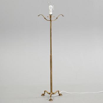 GOLVLAMPA. Mässing.
