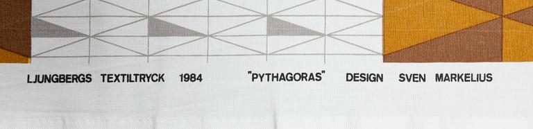 TYGLÄNGDER 2 st, "Pythagoras" Sven Markelius.