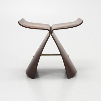 Sori Yanagi, a 'Butterfly' chair, probably Tendo. Japan, 21st Century.