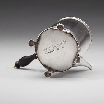 Nils Tornberg, kaffekanna, silver, Linköping 1792, gustaviansk.