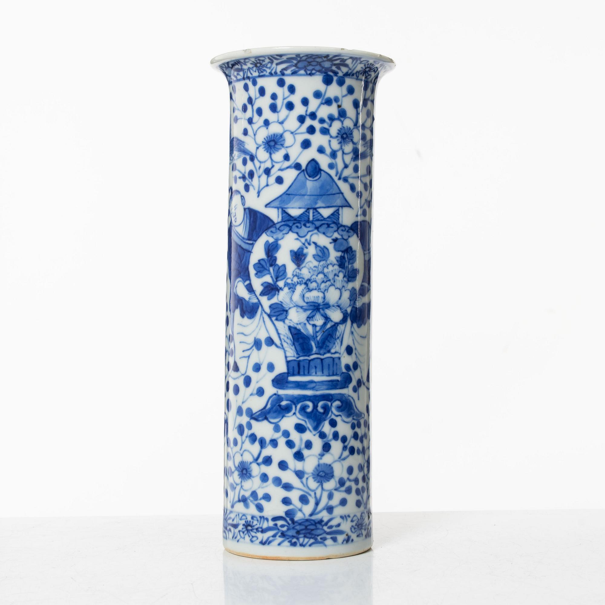 Vas, porslin, Kina, sen Qing/1900-talets första hälft.