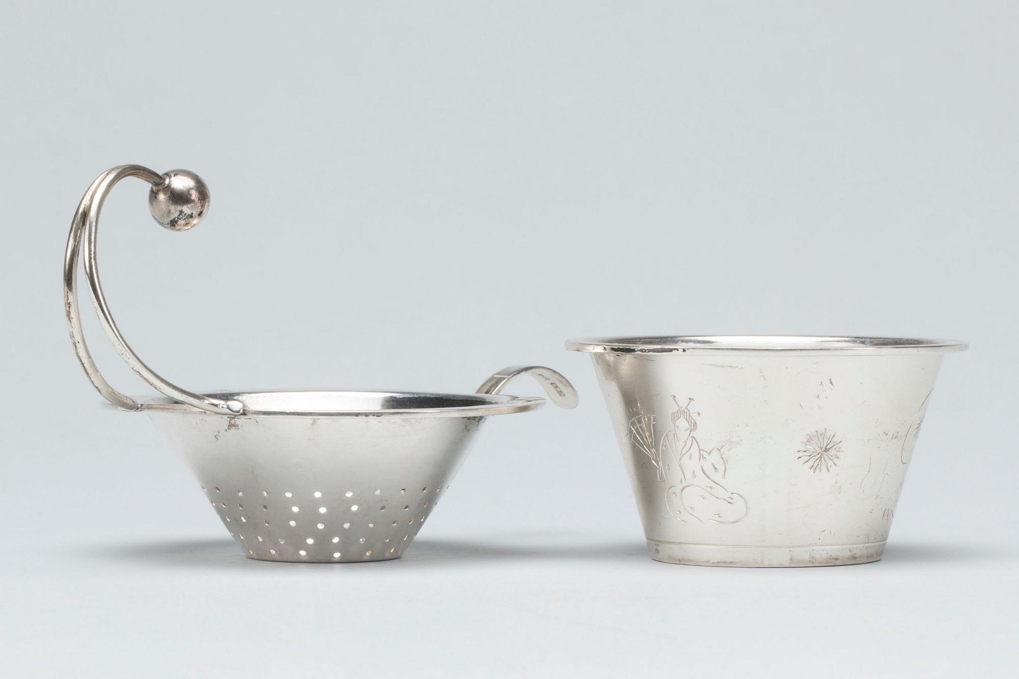 TESIL, silver CG Hallberg, Stockholm 1934, vikt 90 g.