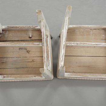 STOLAR, 8st, allmoge, 1800-tal.