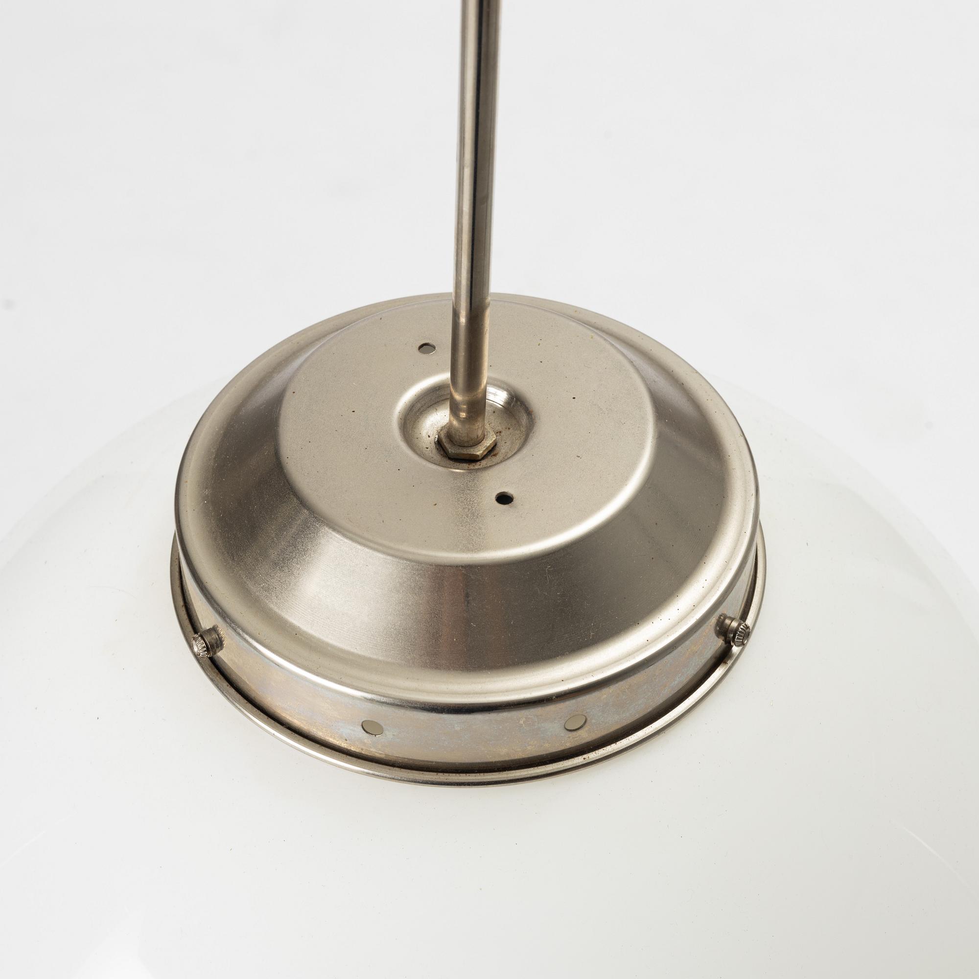 Ceiling lamp, functionalist, 1930s.
