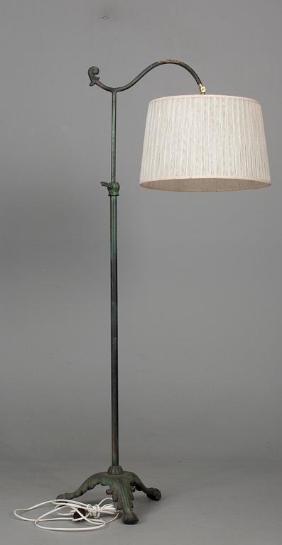 GOLVLAMPA, gjutjärn, 1930-tal.