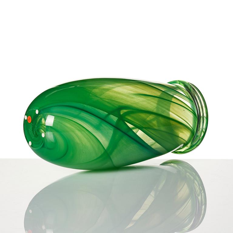 Anna Ehrner, a unique glass sculpture, Kosta Boda, Sweden.