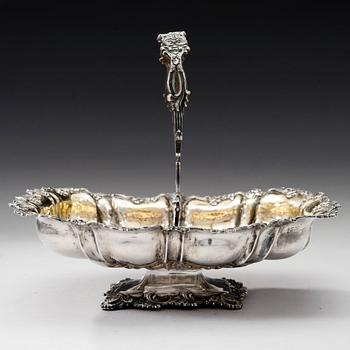 RYSK SILVER BRÖDKORG.