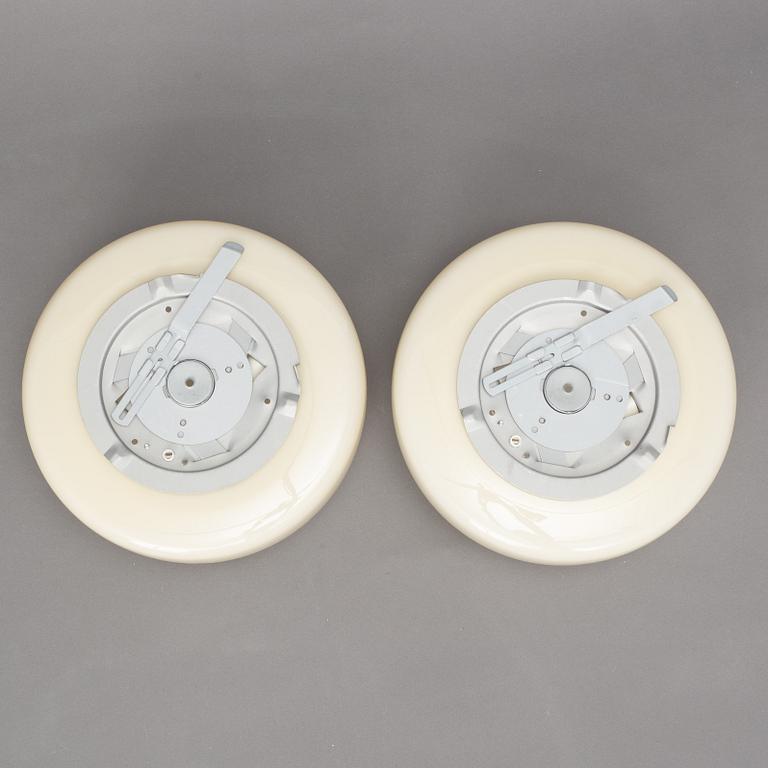 Harald Notini, a pair of ceiling lamps model "10676", Arvid Böhlmarks Lampfabrik, 1930s.