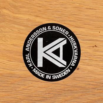 A 'Trio' nesting table by Ulla Christiansson, K Anderson & Söner.