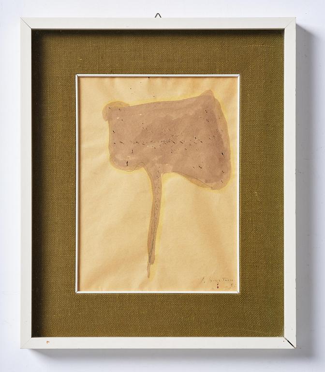 Lucio Fontana, Untitled.