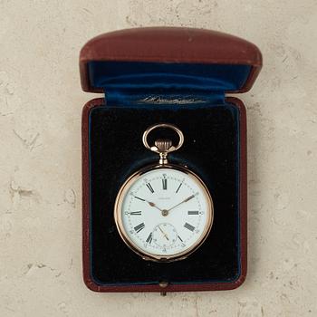 HALDA POCKET WATCH FACTORY, First edition with roman numerals, pocket watch, 50 mm,