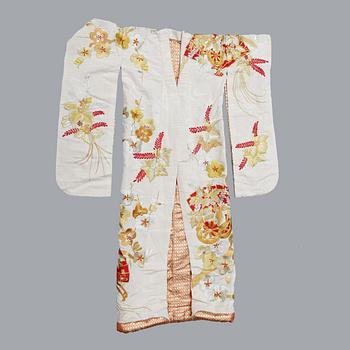 KIMONO, broderi, Japan.