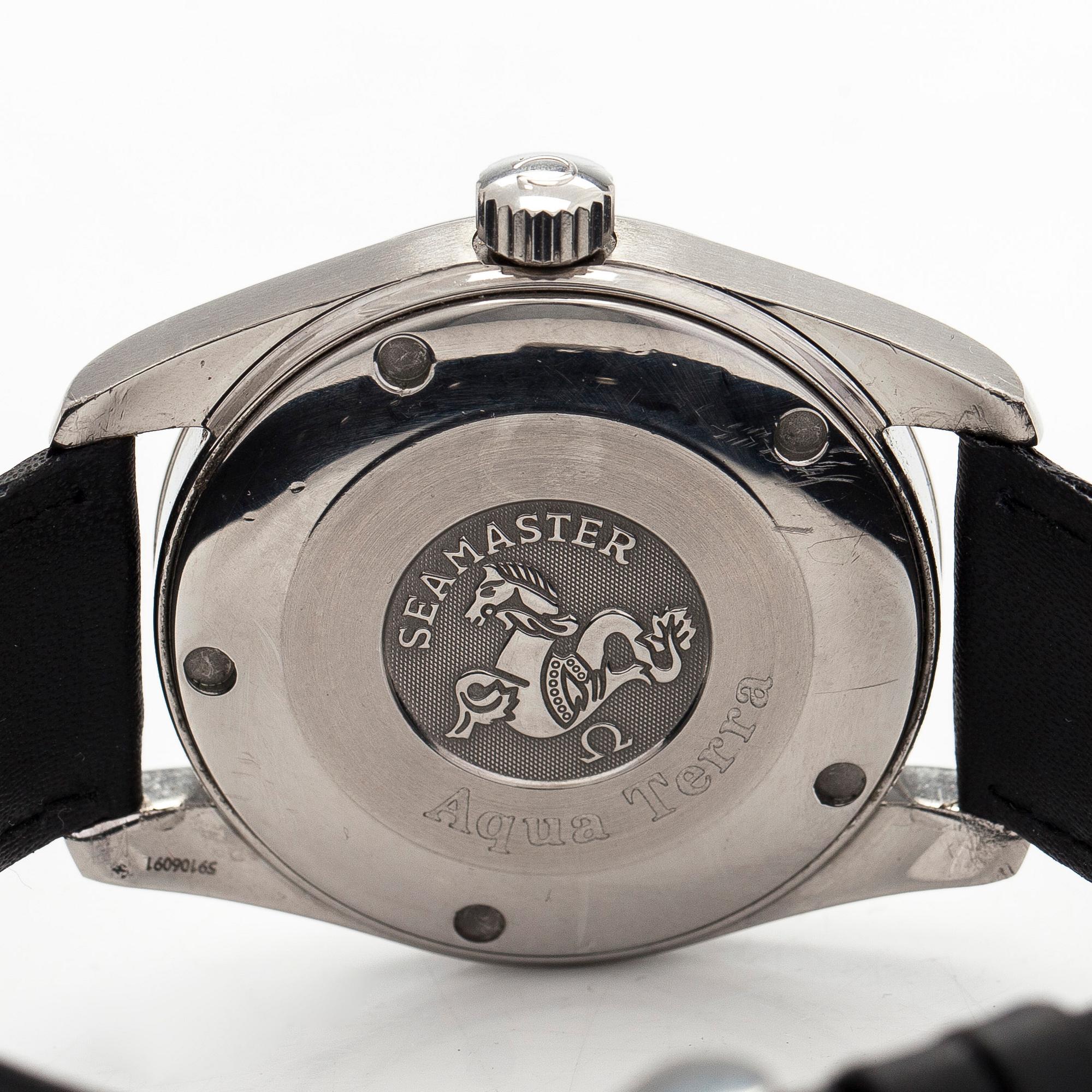 Omega, Seamaster, Aqua Terra, rannekello, 36 mm.