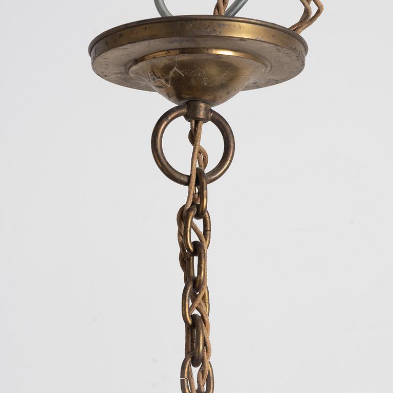 Taklampa, jugend, tidigt 1900-tal.