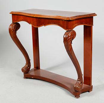 SPEGEL MED KONSOLBORD, sent 1800-tal.