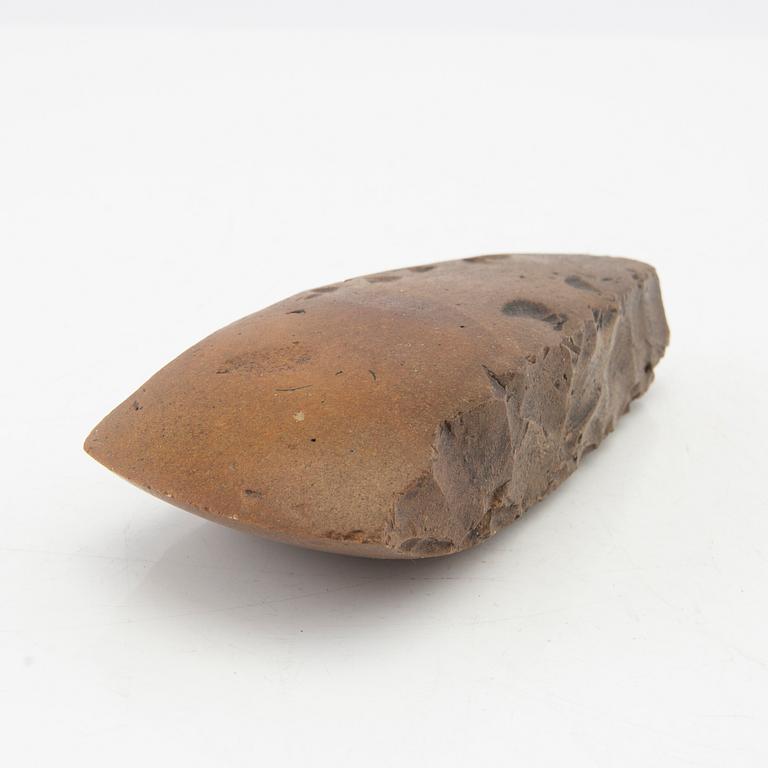 Stone axes, four pieces, Neolithic.