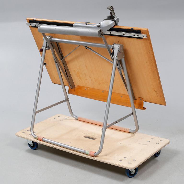 A mid 20th century drawing table by Nestler Florett in Germany.