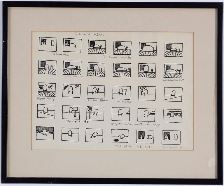 Per Olof Ultvedt, "D som i dröm".