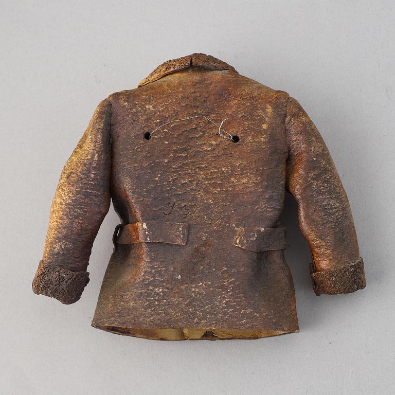 A stoneware sculpture by Ingrid Herrlin, signed.