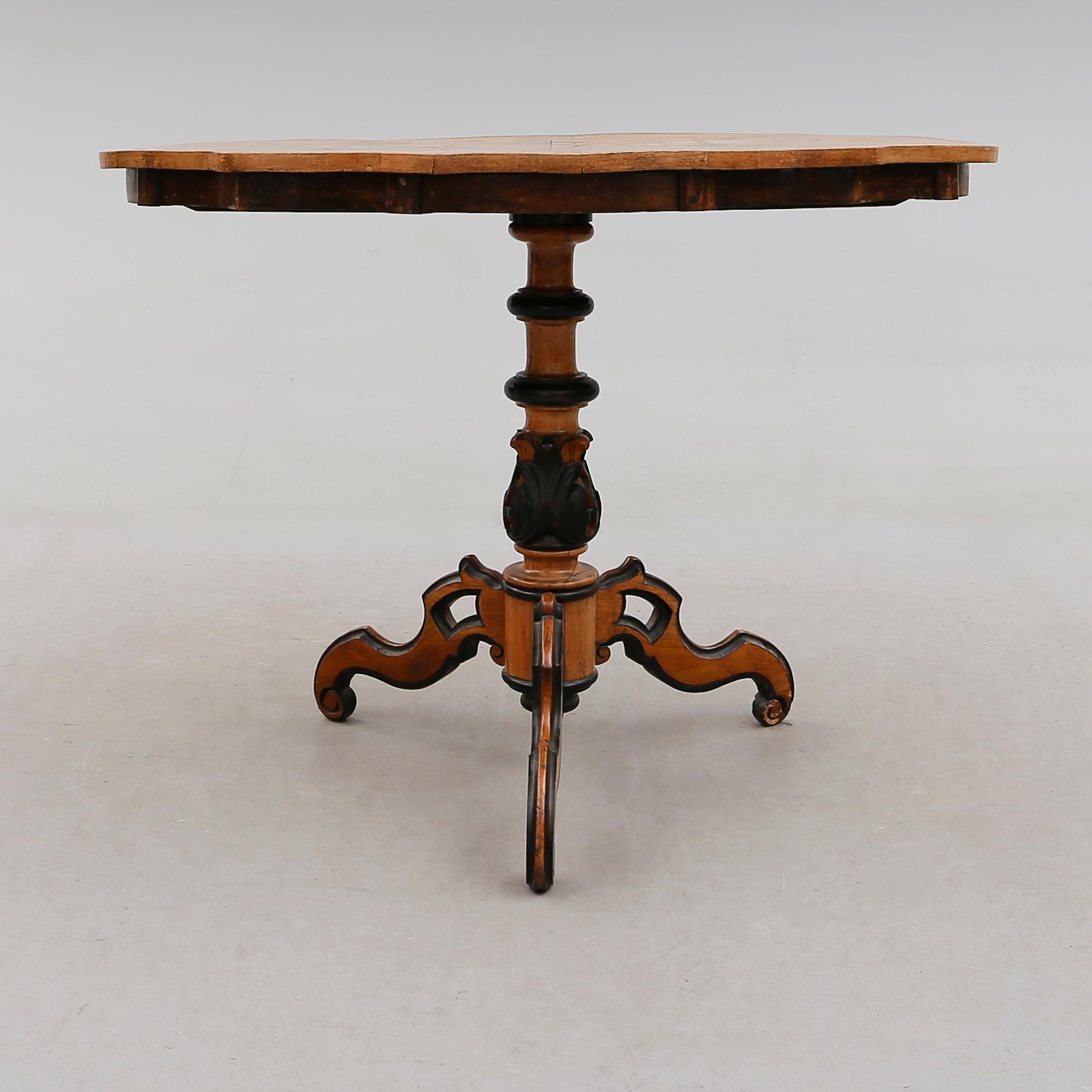 BORD, 1800-talets andra hälft.