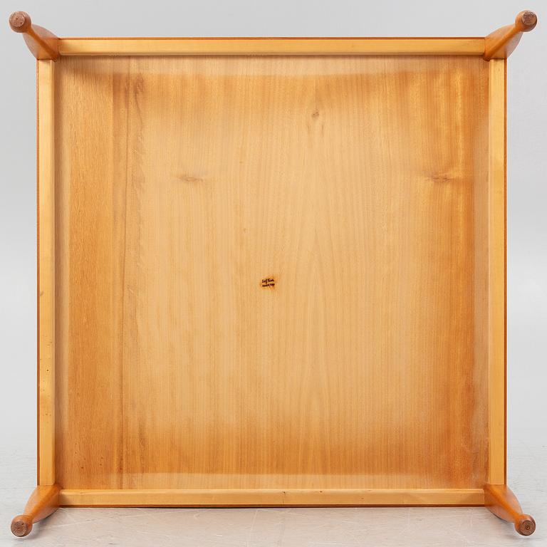 Josef Frank, coffee table, model 2073, "Diplomat", Svenskt Tenn, after 1985.