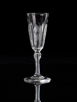 SERVIS, 150 delar, glas. Ryssland, 1800-tal.