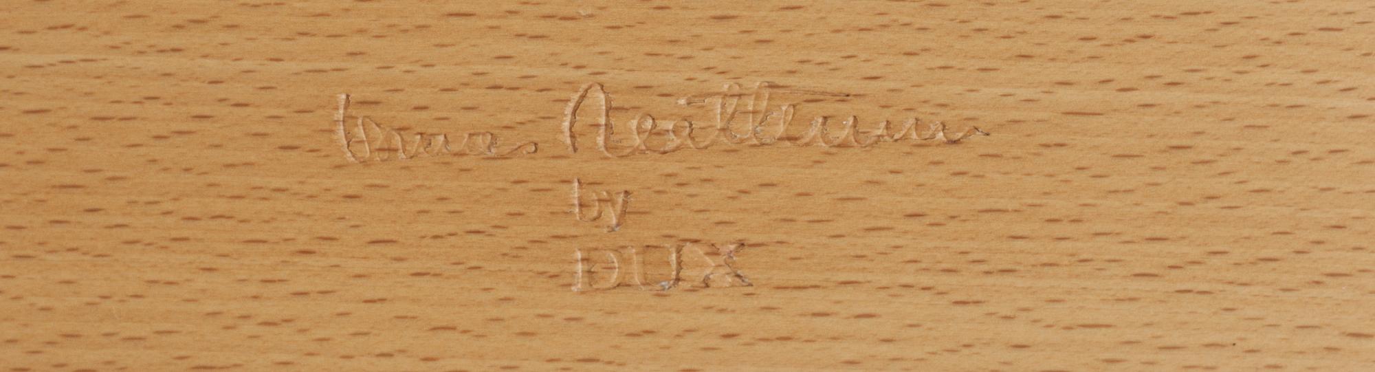 KARMSTOLAR, ett par, "Eva" Bruno Mathsson för Dux.