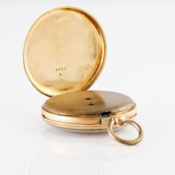 FICKUR, delvis 18 K guld, 1900-talets första hälft.