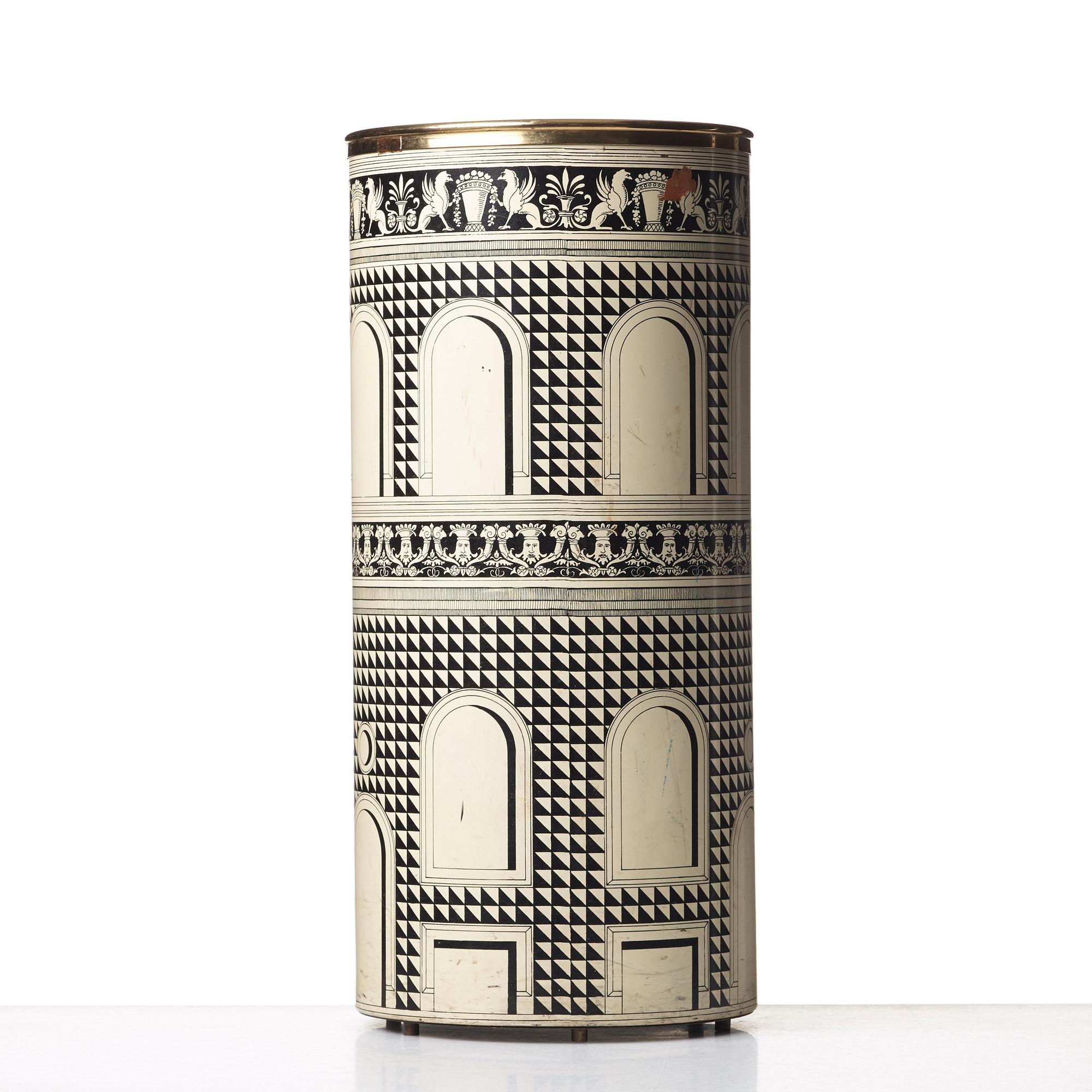 Piero Fornasetti, paraplyställ, Milano, Italien.